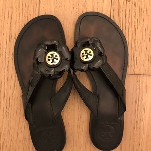 Tory Burch Flower Flip Flops
